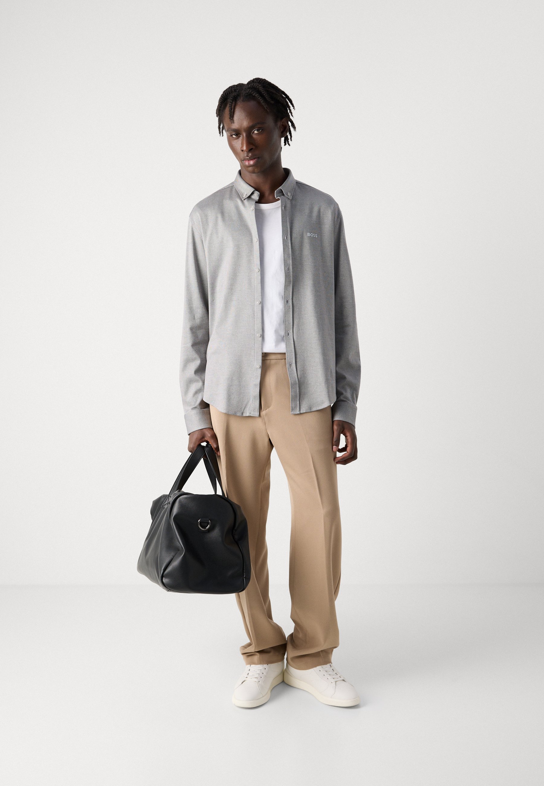 BOSS MOTION - Camisa - light pastel grey/gris claro - Zalando.es