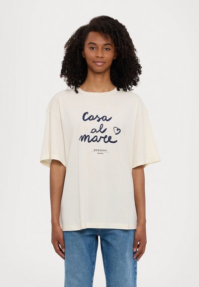 WEEKEND MaxMara XANADU - T-shirts print - bianco