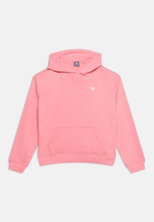 New Balance, SMALL LOGO HOODIE UNISEX - Felpa con cappuccio - double bubble