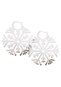 Wildcat Ohrringe Wing Hoops - Edelstahl Flügel Ohrringe 78mm