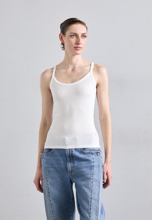 FRAME CUTAWAY TANK - Top - white