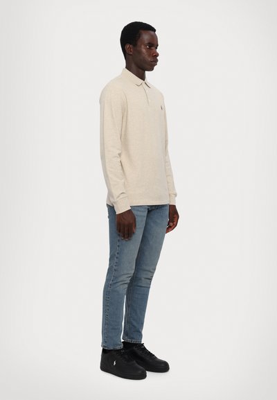 Polo Ralph Lauren LONG SLEEVE SHIRT - Tops ar garām piedurknēm - expedition dune