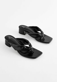 Next FOREVER COMFORT TOE POST - T-rihmaga sandaalid - black
