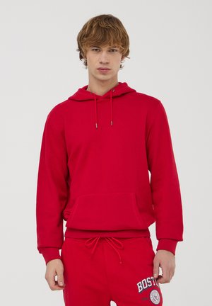 Terranova Felpa con cappuccio - rosso vivo