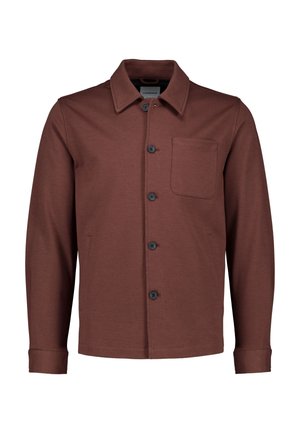 Lindbergh, SUPERFLEX OVERSHIRT - Veste légère - dk brown