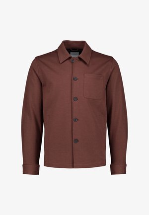 Lindbergh, SUPERFLEX OVERSHIRT - Summer jacket - dk brown