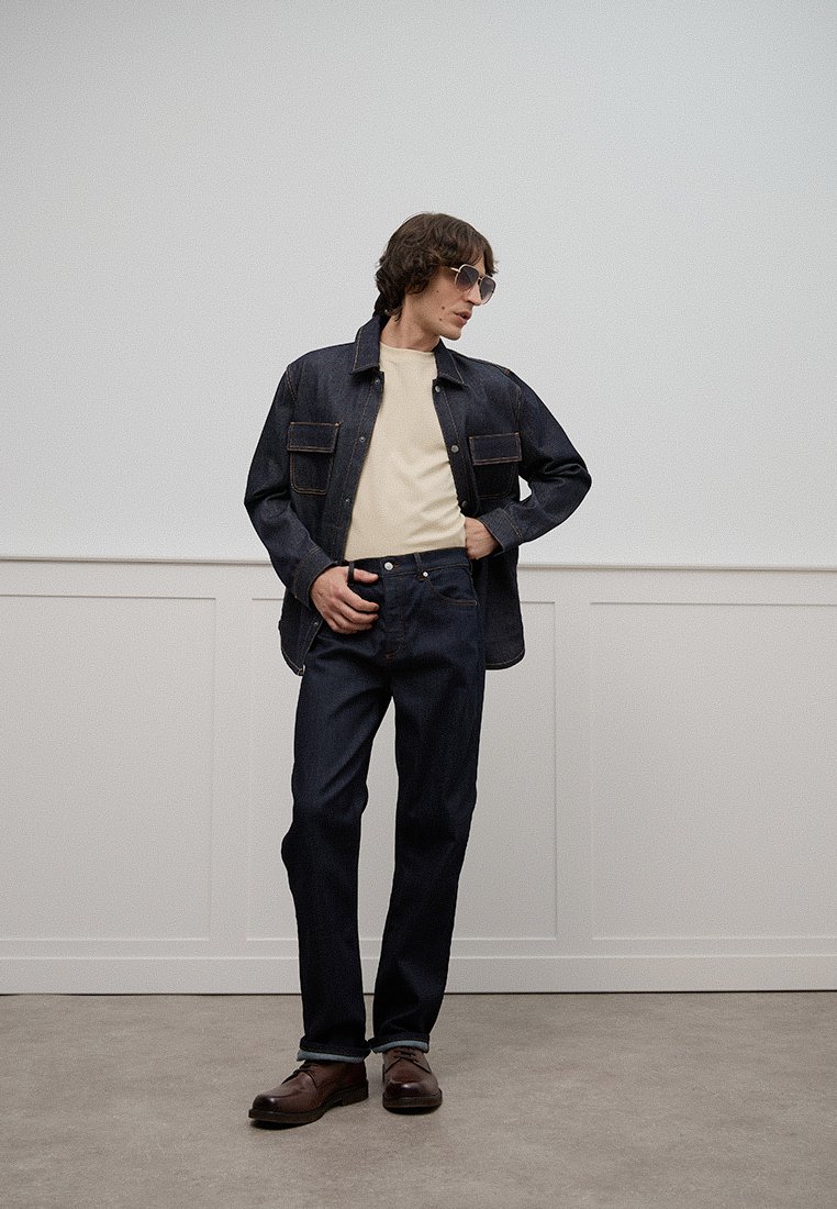 sandro Straight leg jeans zwart denim/blackdenim sandro Straight leg jeans zwart denim/blackdenim