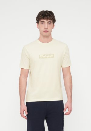 BOX LOGO - T-shirt imprimé - white whisper