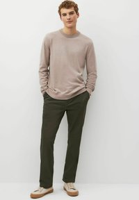 Next CREW NECK - Pulover - camel natural