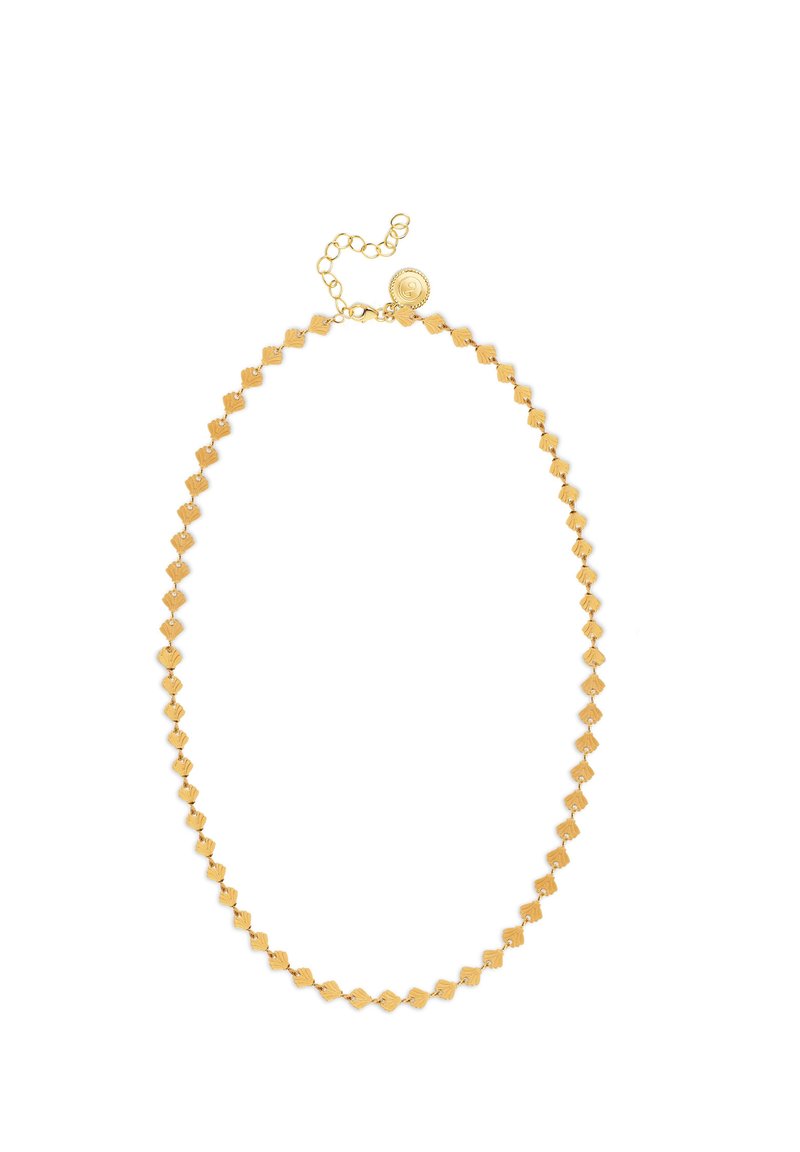 SINGULARU - Collana Zafira. Acciaio avec Placcatura in oro