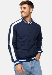 INDICODE JEANS - ÜBERGANGS INGILLIAN - Bomberjakke - navy Miniaturebillede 1