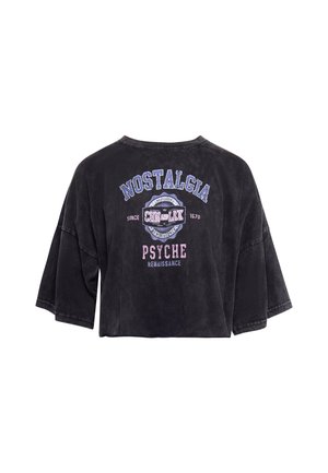 myMo ROCKS, T-shirt con stampa - black
