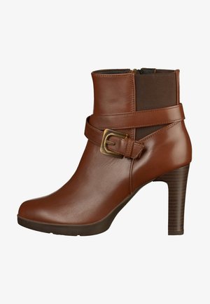 Geox, Højhælede støvletter - brown