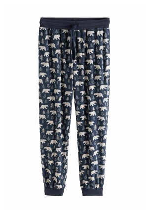 Nachtwäsche Hose - navy blue   neutral polar bear