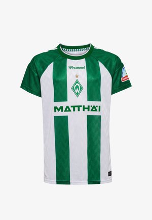 Hummel, HUMMEL WER 26/27 HOME JERSEY S/S KIDS UNISEX - Klub merchandise - abundant green