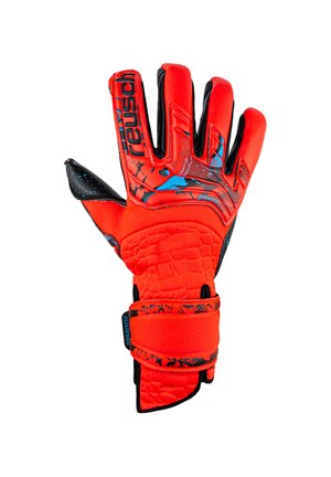 TORWARTHANDSCHUHE ATTRAKT FUSION GUARDIAN ADA - Goalkeeping gloves - brightred futureblue black