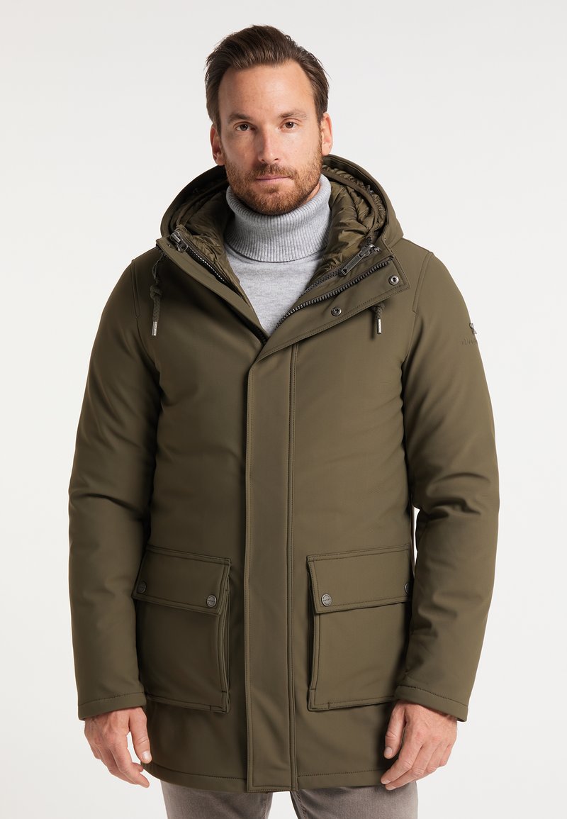 Herren Trenchcoats | DreiMaster Wintermantel militär oliv/oliv - HI95663 Herren Trenchcoats | DreiMaster Wintermantel militär oliv/oliv - HI95663
