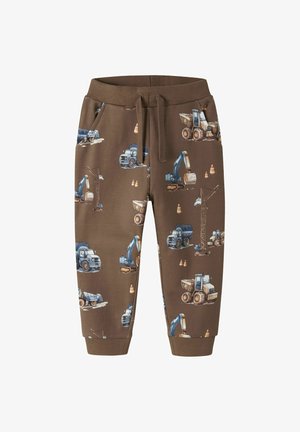 Name it, SWEATPANTS REGULAR FIT - Pantalon de survêtement - brown lentil