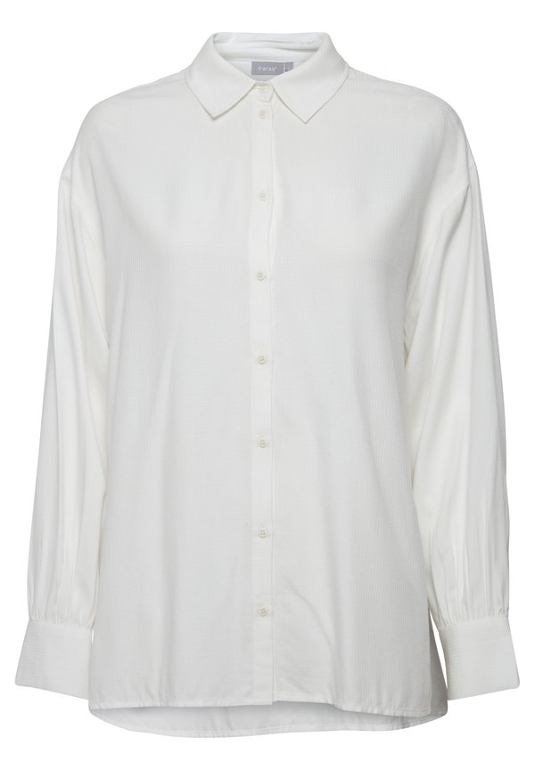 FRCINA - Button-down blouse - blanc de blanc3