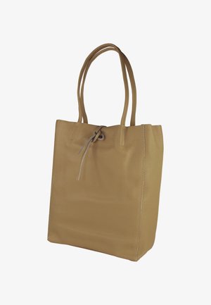 DrachenLeder, Shopper - braun beige