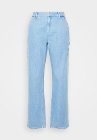 PIERCE PANT STRAIGHT - Laisvo kirpimo džinsai - blue  stone bleached