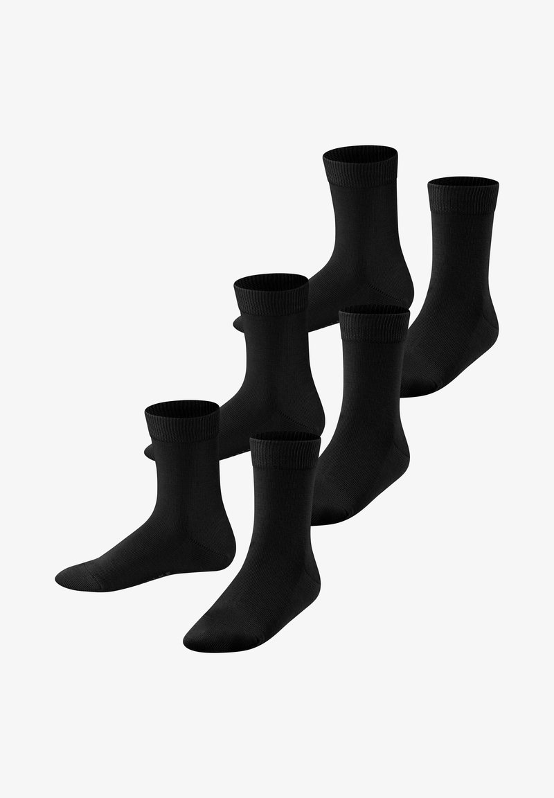 FALKE FAMILY 3-PACK - Socken - black
