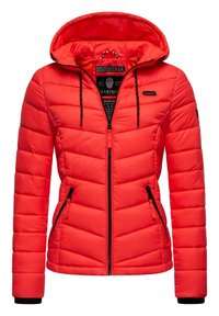 Unselected, neon coral