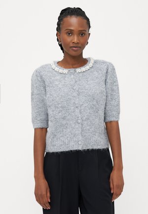 VMOCEAN 2/4 O NECK JEWELLERY  - Pulóver - medium grey melange