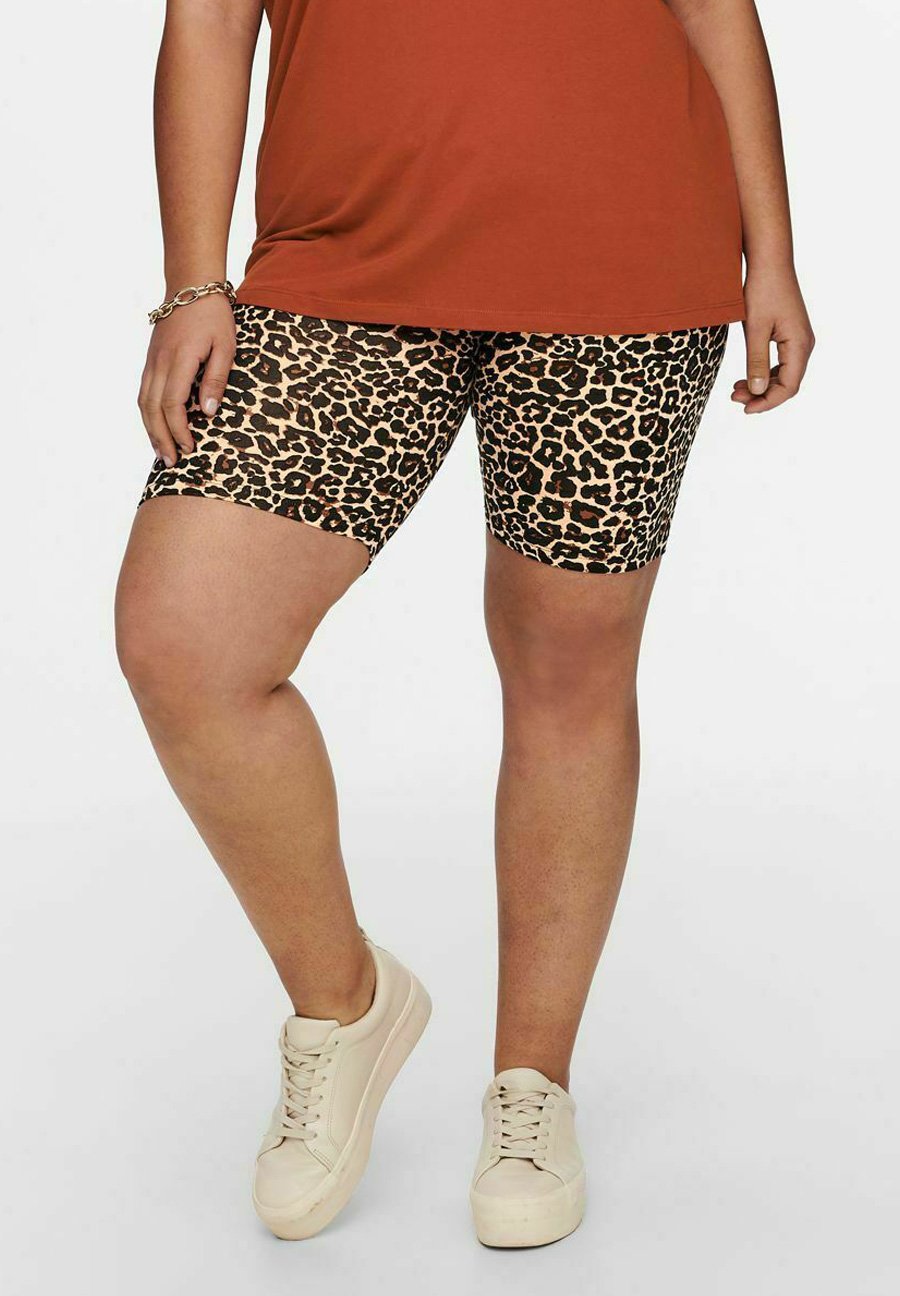 ONLY Carmakoma Shorts - black/Zwart - Zalando.nl