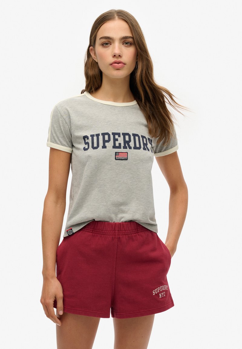 Superdry & Co Camiseta estampada - grey marl