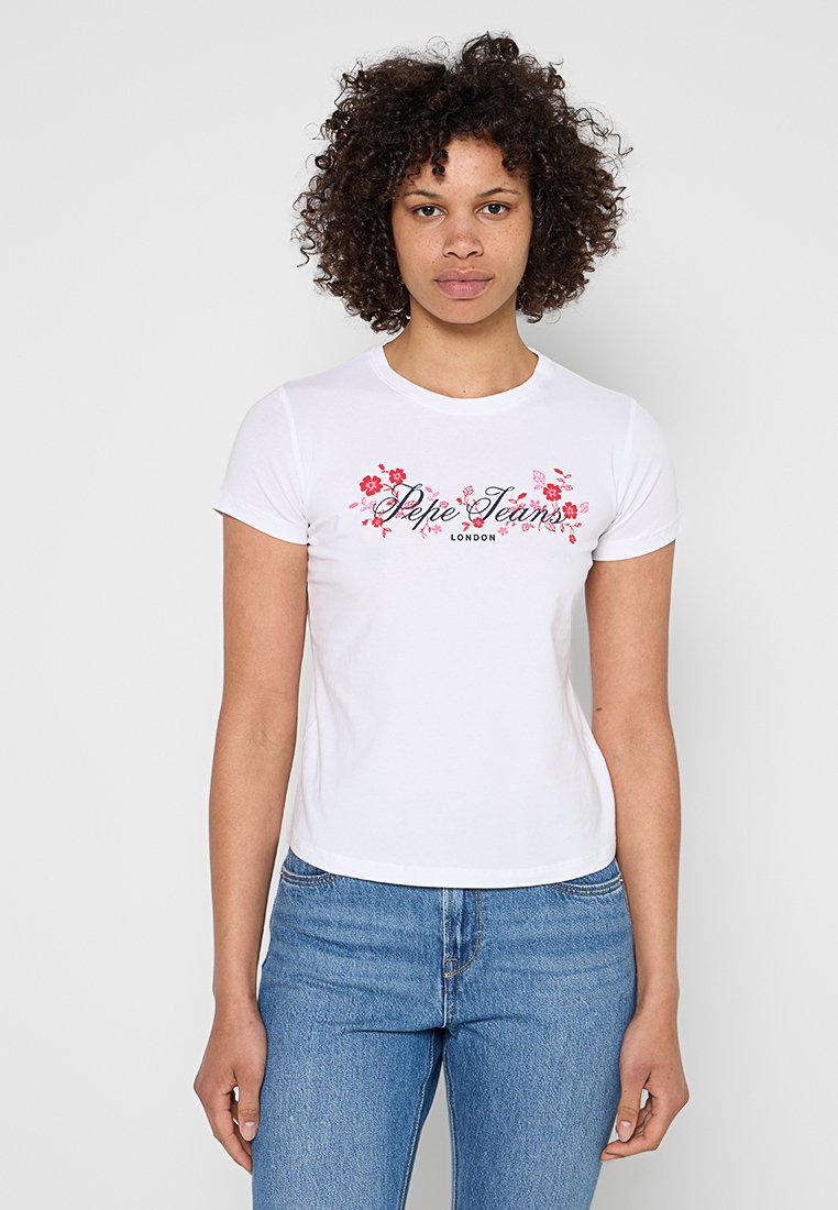 Pepe Jeans T-shirt print wit