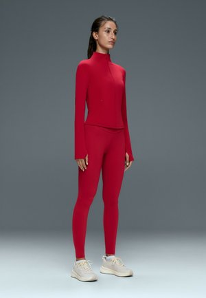 OYSHO, LIGHT AND WARM CROPPED TECHNICAL JACKET 32359332 - Veste légère - strawberry