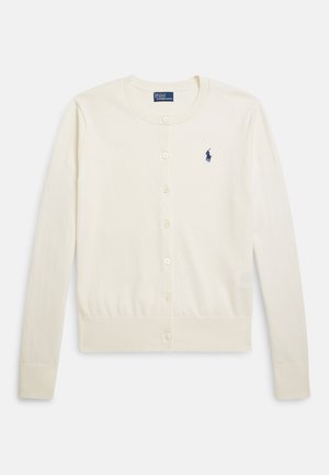 Polo Ralph Lauren, CARDIGAN LONG SLEEVE - Kardigán - collection cream