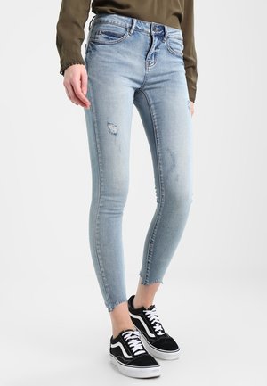 Jeans Skinny Fit - light-blue denim