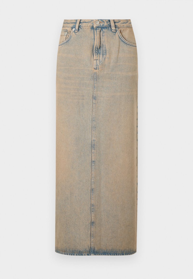 Samsøe Samsøe Maxirok lichtblauw denim