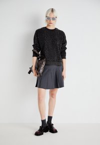 ONLY ONLVOICE O NECK  - Felpa - black