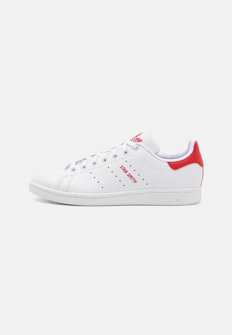 adidas Originals STAN SMITH UNISEX - Sapatilhas - footwear white/better scarlet