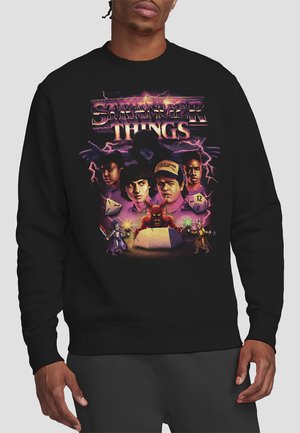 STRANGER THINGS GROUP THUNDER METAL BAND - Sweatshirt - black