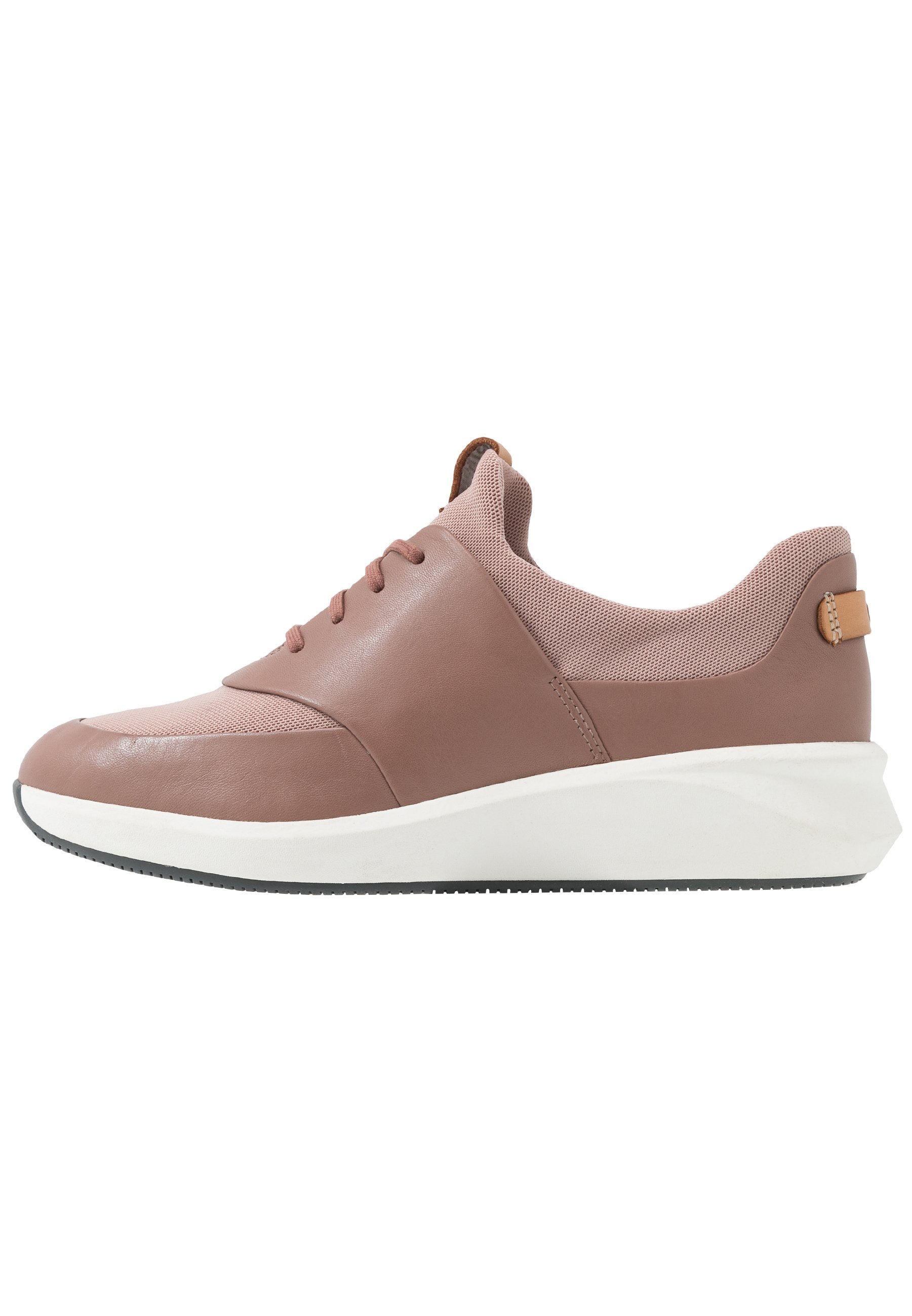 Clarks Unstructured UN RIO LACE Joggesko dark blush Clarks Unstructured UN RIO LACE Joggesko dark blush