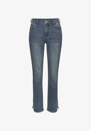 POCKET - Bootcut-farkut - blue washed