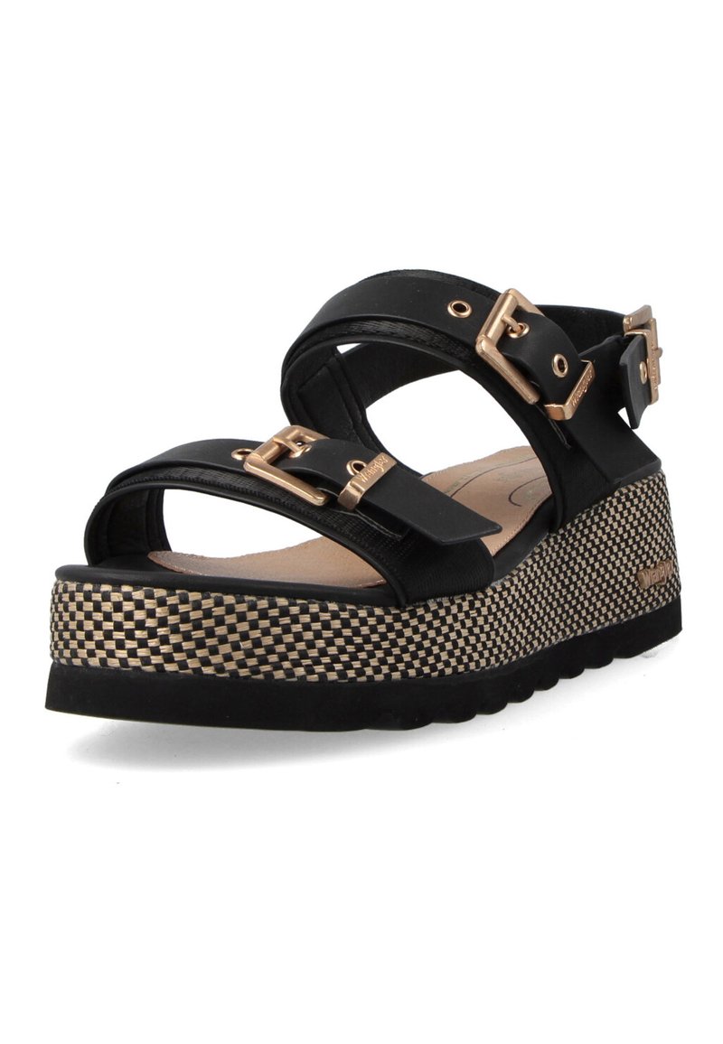 Damen Sneaker | Wrangler KIM BLACK Plateausandalette black/schwarz - AT46324 Damen Sneaker | Wrangler KIM BLACK Plateausandalette black/schwarz - AT46324