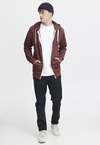 Solid SDOLLI - Sweatjakke - wine red