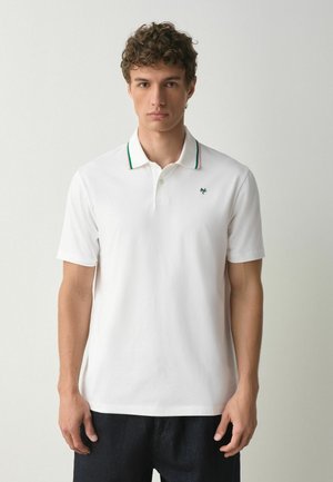 Next, REGULAR FIT - SHORT SLEEVE PIQUE POLO SHIRTS 3 PACK . - Polo shirt - blue white green stripe