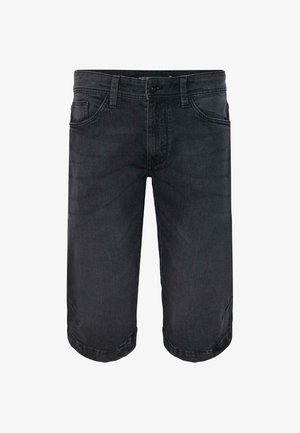 INDICODE JEANS, IDQUINCE CAPRI - Τζιν σορτς - black