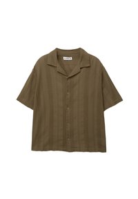PULL&BEAR SHORT SLEEVE RUSTIC - Ing - green
