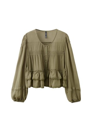 Mango, ADULT - Blouse - olive