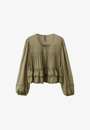 Mango, ADULT - Blusa - olive