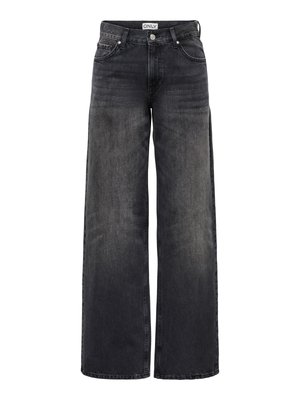 ONLY, WIDE-FIT JEANS ONLMAYA MID WAIST WIDE LEG FIT JEANS - Pernera ancha - medium grey denim