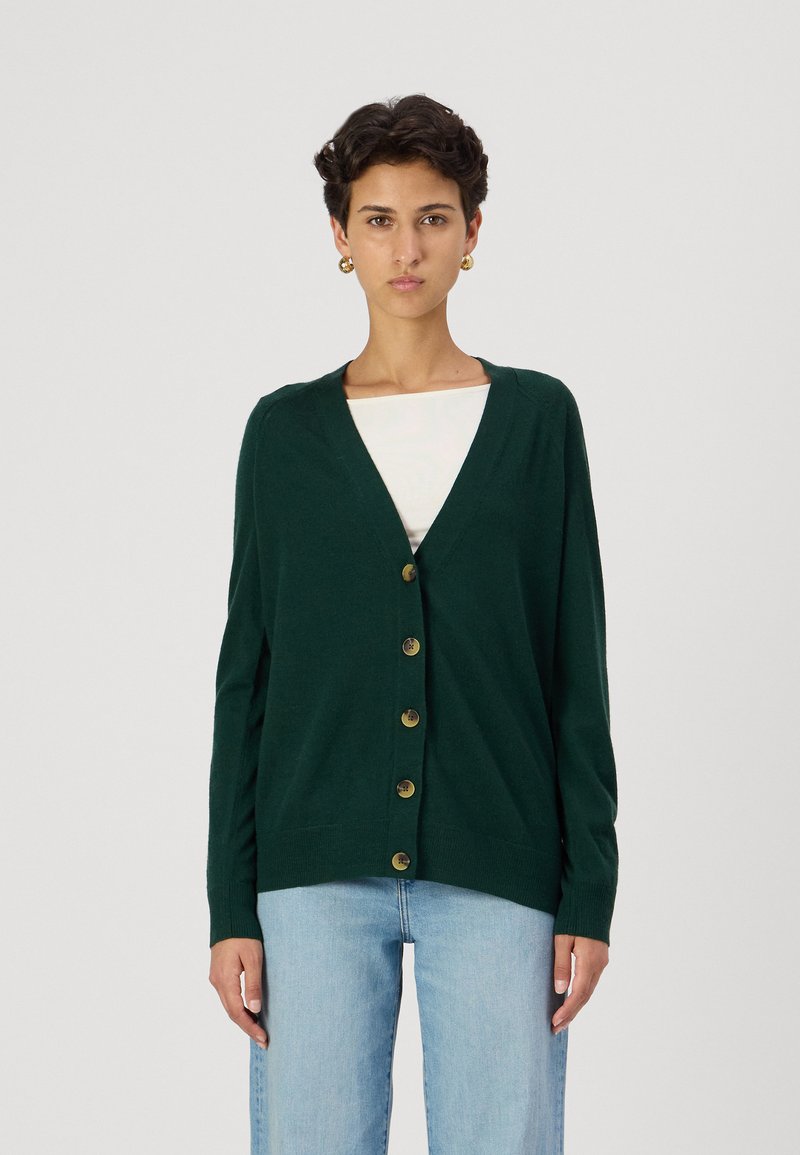 GAP CARDI SHORT - Ζακέτα - essex green