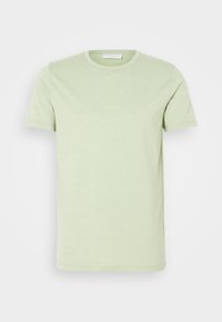 TEE - Nyomott mintás póló - light green melange